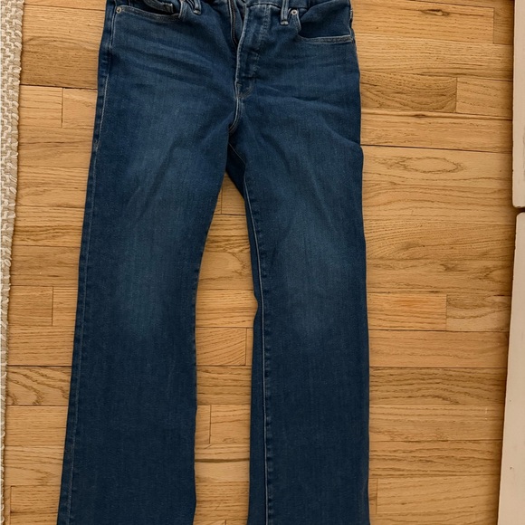 Good American Good Legs Cropped Boot Leg Jean ( Size 27/4) - Picture 2 of 6